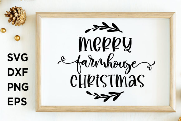 Explore Merry Farmhouse Christmas SVG for Crafts