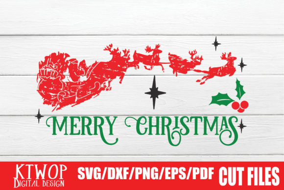 Merry Christmas Santa Scene: A Festive Craft Graphics Gem