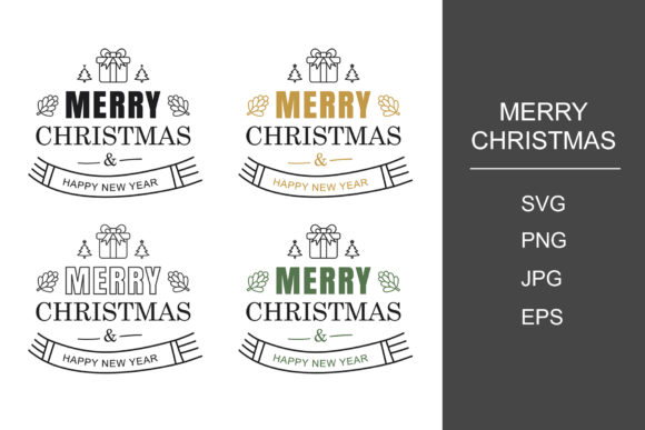 Review: Merry Christmas and Happy New Year 16 Graphics for Crafts