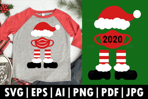 Santa Mask Graphics: A Versatile Craft Asset for 2020